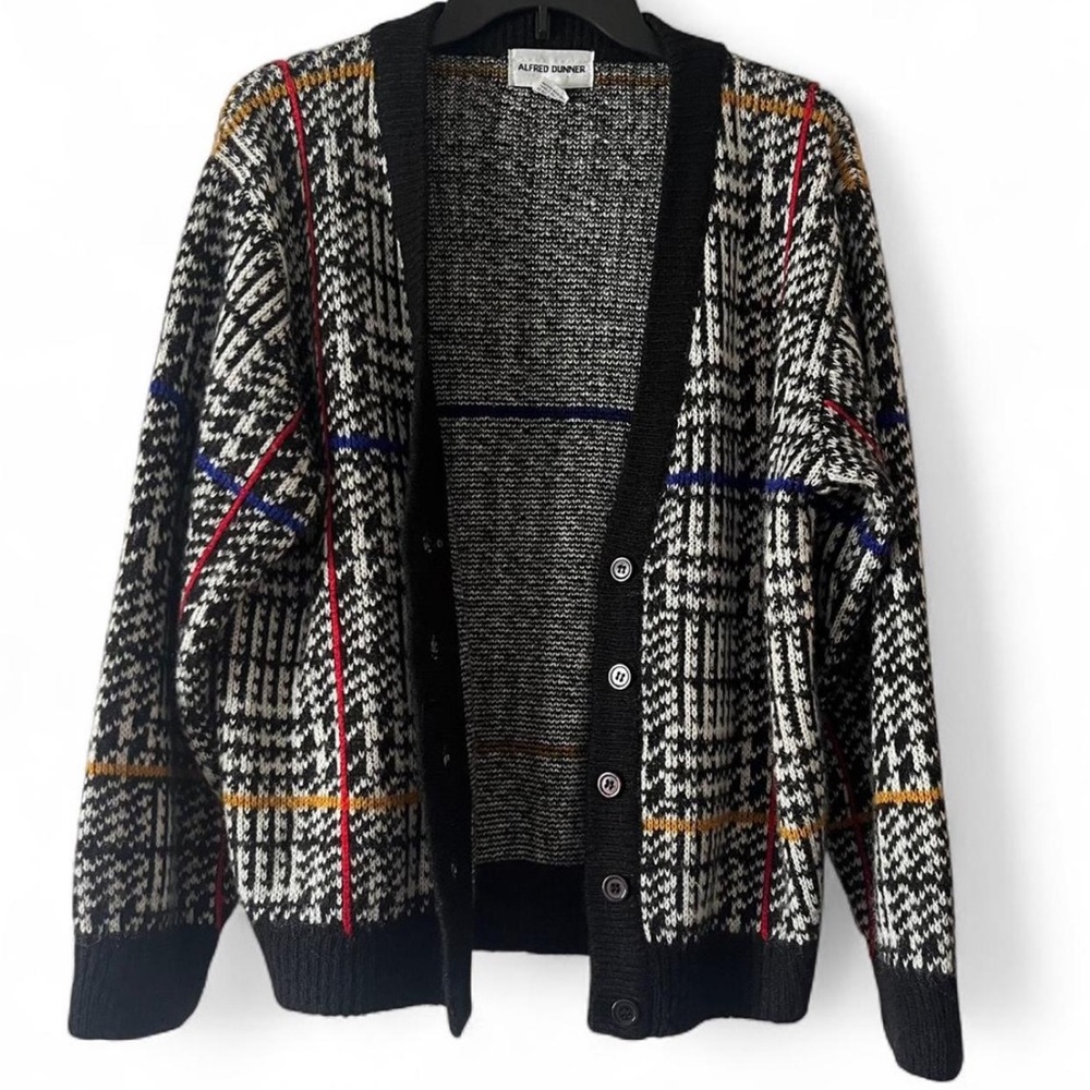 Vintage Alfred Dunner Button Up Sweater Sz Small